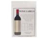 Labels, Precut Wine, 4x5\"