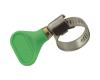 CLAMP, EASYTURN 3/4" - GREEN